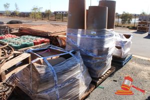 68 · GEDA RUBBISH DISPOSAL CHUTE SYSTEM, 3 PALLETS