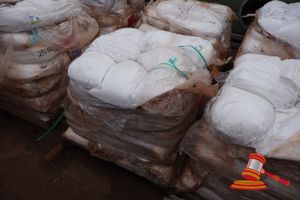 APPROX 40 X WATER TREATMENT CHEMICALS, INCLUDES: BASF MAGNAFLOC 5250, BATCH NO: 29E21362A, MATERIAL, GROSS 12,634 PER BAG, ON PALLET