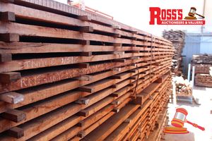 Rg 200 - Rosegum Standard And Better Grade 100 X 30mm Rough Sawn Boards - 3.4-3.6m Lenghts - Approx Total - 432lm