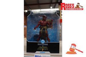 4 · MCFARLANE TOYS ACTION FIGURE - DC MULTIVERSE BLACK ADAM SABBAC, UNOPENED