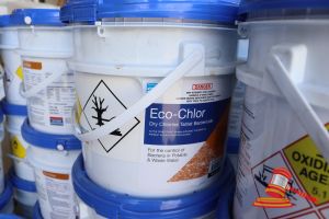 479 · 2x TUBS OF ECO-CHLOR DRY CHLORINE TABLET BACTERICIDE (GRANUALR), 10kg PER TUB