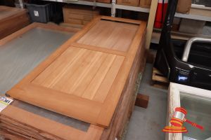 391 · TIMBER DOOR (NO GLASS), CODE: ED 89, 2040 x 820 x 25mm
