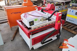 4 · 1 X REDSAIL CNC ROUTER, MODEL: RS-6090, WORKING SIZE: 600 X 900 X 110MM, SPINDLE POWER: 1500W, SN:710157210, POWER: 220V 50HZ, RELEASE DATE: 2015.11, UNTESTED, APPROX; 1.35M D X 930MM W X 1.15M H