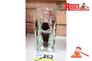 262 · VINTAGE COCA-COLA DISPLAY ITEM