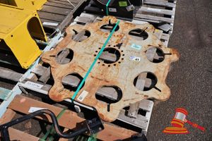 1 X Epiroc Carousel End Plate, P/N: 100021,Approx ; 1.3m D, Some Marks/Rust, On A Pallet