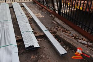 53 · 2PCS C PURLIN, GALVASPAN G450 Z350 STEEL, 150 X 1.5MM, 5.6M LONG