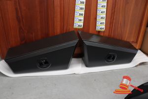 310 · PAIR OF TAPERED UNDER TRAY TOOL BOX, 750mm R&L, ALUMINIUM MATTE BLACK