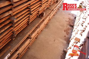 47 · RG202 - ROSEGUM STANDARD AND BETTER GRADE MIXED SIZES PACK - 100x27mm, 100x50mm, 150x70mm - ROUGH SAWN BOARDS - - APPROX 240lm