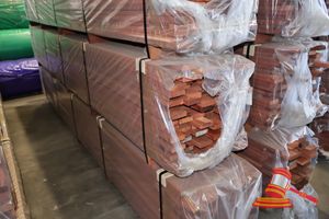 21 · Jarrah 65x20 Decking, Random length, 360 L/M, 25.2M2 WITH A 5mm GAP, TRANSPORT SIZE 3MTR x 400 x 400 (pack 44)