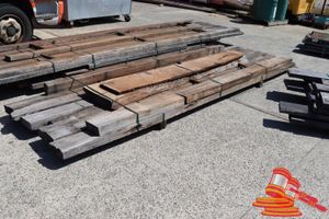 Mixed Pack Of Jarrah Timber & Slabs, Various Lengths Up To 4m