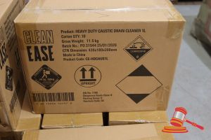 2x Boxes Of Clean Easy Heavy Duty Drain Cleaner, 1l Per Bottle, 20x Bottles Total