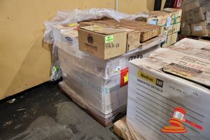 Mixed Items, Approx 8 X Boxes, Includes: Hitachi Filter Kit Link3201z2u12, Skipper Trucks Parts, Insulation Blanket Cvr Mammequi , Various Others (Boxed), On A Pallet