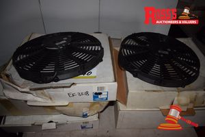 5 x Unused SPASL Automotive 12/24 Volt A/C Pusher Fans, VA90-BBL300, VA13-BP51, VA13-AP31, VA13-AP9