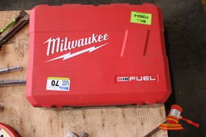 70 · MILWAUKEE HEAVY DUTY M18 FUEL BRUSHLESS CORDLESS HAMMER DRILL SKIN, MODEL# M18CHM (IN CASE)