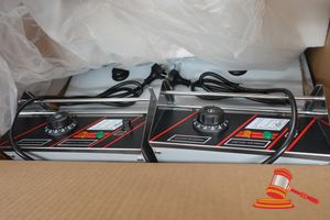 184 · 1 X DOUBLE BENCH TOP DEEP FRYER, 2 BASKET, WITH TEMPERATURE CONTROLS, UNTESTED, IN BOX