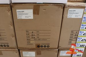 479 · BOX OF UNIOS 28W CEILING LIGHTS, MODEL: CONTOUR S370, LENGTH: 370mm, BEAM: 110°F, CCT: 4000K, FINISH: TEXTURED WHITE