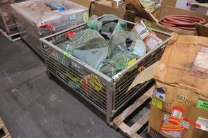 Ad Engineering Led Work Lights With Mounting Brackets, Model Ad342, Approx Qty 9, And Other Electrical Goods, In A Crate, Untested (New In Bags) (S44# Fp17835120, Dr# 1561)