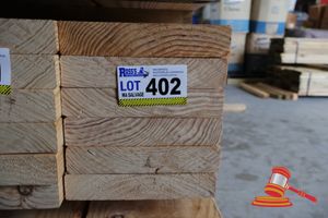 402 · 6x LENGTHS OF STRUCTURAL MGP 10, UNTREATED PINE TIMBER, APPROX 240 x 45mm x 2.4m