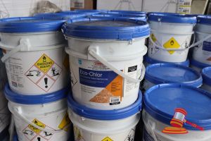 2x Tubs Of Eco-Chlor Dry Chlorine Tablet Bactericide (Granular), 10kg Per Tub