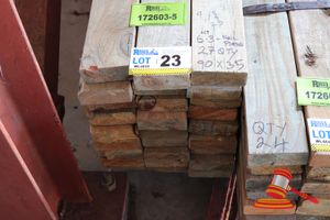 23 · PACK OF PINE, 90mm x 35mm x 27 LENGTHS x 6.3MT=170.1LM * INCLUDING NAIL PLATES