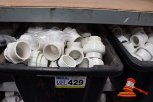 Tub Of Assorted Pvc Male & Female Adapters