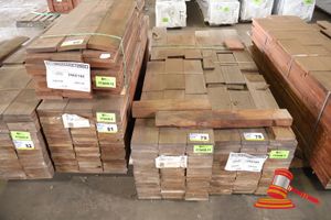 Jarrah Skip Dressed, Feature, 145mm X 23mm, 96lm, Random Lengths, Qty 0.360m3 (L1900 X W450 X D500 Transport Size Only Approx) (Pack# 2457144)