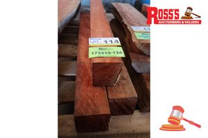 Jarrah Turning (Post) L800/1000mm X W80/80mm X D 130/150mm, Qty 3, Approx