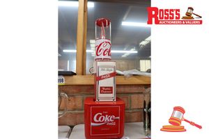 260 · BUNDLE OF VINTAGE COCA-COLA ITEMS INCLUDING: ICE COOLER, NAPKIN DISPENSER, STRAW DISPENSER
