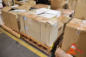 Assorted Service Equipment, Includes; Donaldson Air Filters P115070, Cat Air Filters, Hydraulic Filters, Gasket, Filter Seperator, Seals And Other Equipment, Boxed, Poss Unused, On A Pallet. (S44#4974672430/A), (Dr#1733)