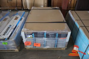 Pallet Of Aqua Drop Rigid Water Proof Flooring, Box Qty 44 Willow-Lite, 1532mm X 225mm X 6mm Incl 1mm Cork X 6pcs = 2.068m2 X Per Box, Total 90.99m2