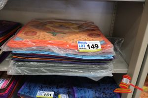 149 · BUNDLE OF COLOURFUL DESI PATCH CUSHION COVERS, 40 x 40cms