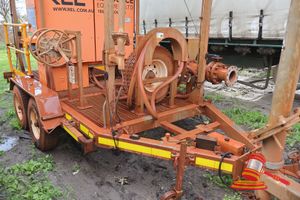 50 · 2015 Advanced Pump Tech Plant Trailer Orange, Tandem Reg #: Unlicensed VIN: 6T9T26WA1F0HE0010 Features: Spare Wheel, Stabilising Legs, Bore pump Switch/control board (Asset # TA1032) Condition: Flat Tyre front L/H Side Tyres: GOOD, Overall Condition: GOOD