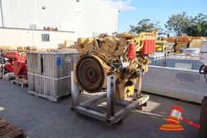137 · CUMMINS DIESEL ENGINE, MODEL QST30-C, FAMILY D57, SN 37259473, 746KW/1000HP, SO50026, ON TRANSPORT FRAME (USED, UNTESTED)