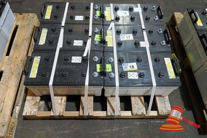 18 · 2x LEAD- ACID, 245H52 BATTERIES, APPROX 500 x 260 x 220mm HAH, 1170CCA ( S44# RITM0773953, DR# 1453 )