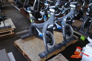Stages Indoor Cycling Bike, Approx; 1m L X 620mm W X 1.1m H, Some Marks, 1 X Pedal Missing (Untested),