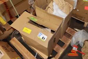 61 · 2 X DUST PROTECTION BOOTS, P/N; 0018-0145, BOXED, ON A PALLET