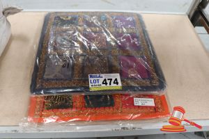 474 · APPROX 15 x ASSORTED CUSHION COVERS, 40 x 40cm