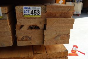 453 · 14x LENGTHS OF NON-STRUCTURAL, UNTREATED PINE TIMBER, APPROX 170 x 35mm x 2.4m