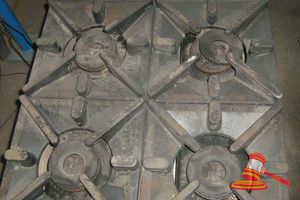 4 Burner Waldorf Natural Gas Cook Top