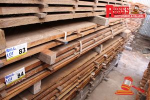 84 · JAR202 - JARRAH STANDARD AND BETTER GRADE 75x25-27mm Rough Sawn Boards - @ 2.8-3.0m, APPROX 151lm