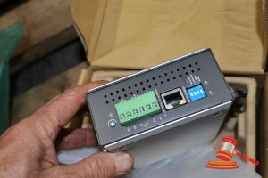 1 X Moxa Industrial Ethernet Switch, Model: Eds-405a-Ss-Sc, Sn:Tbfaa1000600, Untested, Possibly Unused. (B3898582), (Po 81955511, Plant# 1008)