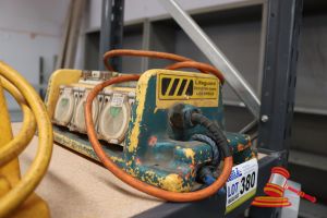 380 · PORTABLE LIFEGUARD POWER OUTLET, UNTESTED