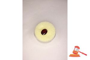 16 · GARNET, OVAL CUT, 2.1 CTS