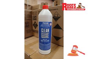 250 · 2x BOXES OF CLEAN EASE HEAVY DUTY DRAIN CLEANER, 1L, 20x BOTTLES TOTAL