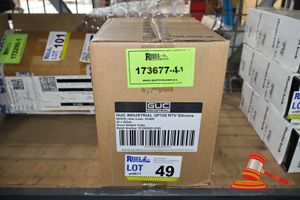 49 · 20 X GUC INDUSTRIAL RTV SILICONE SEALANT CARTRIDGES, MODEL: GP100, WHITE, 300ML, IN A BOX
