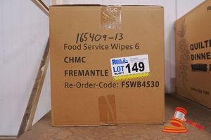149 · FOOD SERVICE WIPES BOX OF 6