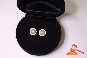 67 · OPAL EARRINGS