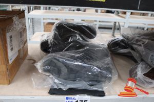 175 · 2x PAIRS OF PVC WELLINGTONS, SIZE: US11