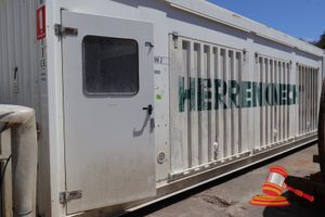 1 X 30ft Sea Container, Type ; Mmxx0001290, Date Of Manufacture 2022, Approx; 2.4m W X 9.1m L X 2.9m H, Containing Grout Mixer Plant, Model; Mtw 2000 +Twa8000, With 1 External Pump, Approx; 2.3m L X 1.3m W X 1.5m H, Some Marks/Rust, Untested, (Asset No; Tbm2)