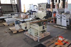1 X Scm Flex 1 Edge Banding Machine, Model: Flex 1, Sn:Ab 53615, 415v 50hz, Approx 1.8m X 2.4m W X 1.4m D, Untested, On A Pallet